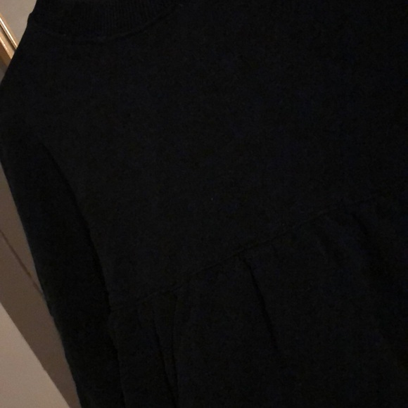 Zara Frilled Sweatshirt Cropped - Picture 5 of 5
